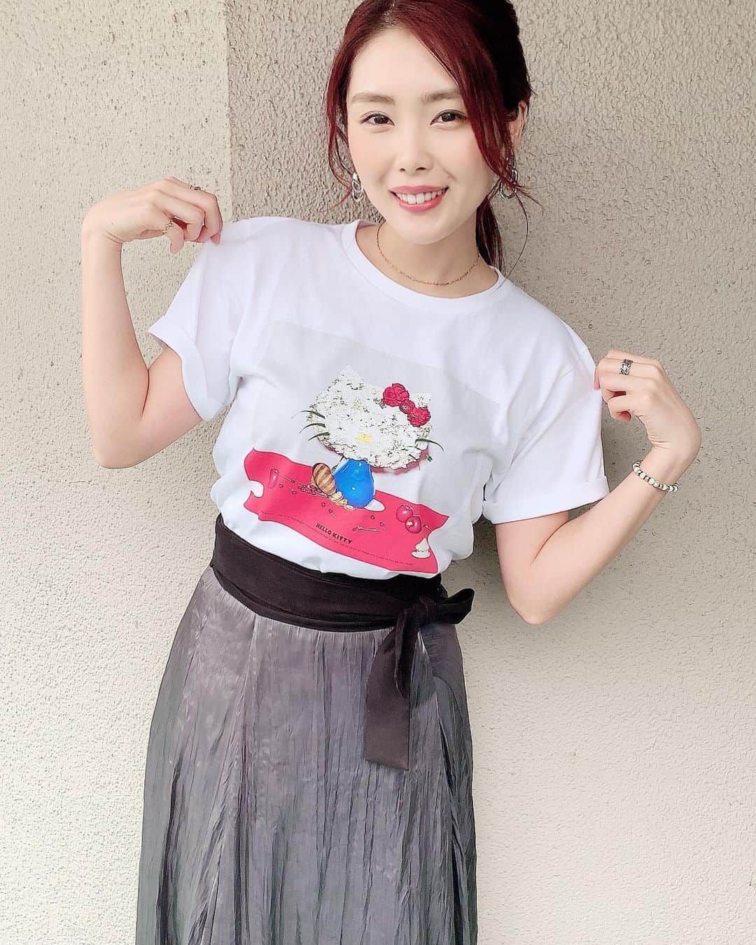 青海のインスタグラム：「全身バージョン＾＾ ユニクロTはMsize💫  #原宿限定#kawaii #ユニクロ #UNIQLO #UT #Sanrio #サンリオ #sanriopuroland  #サンリオピューロランド」