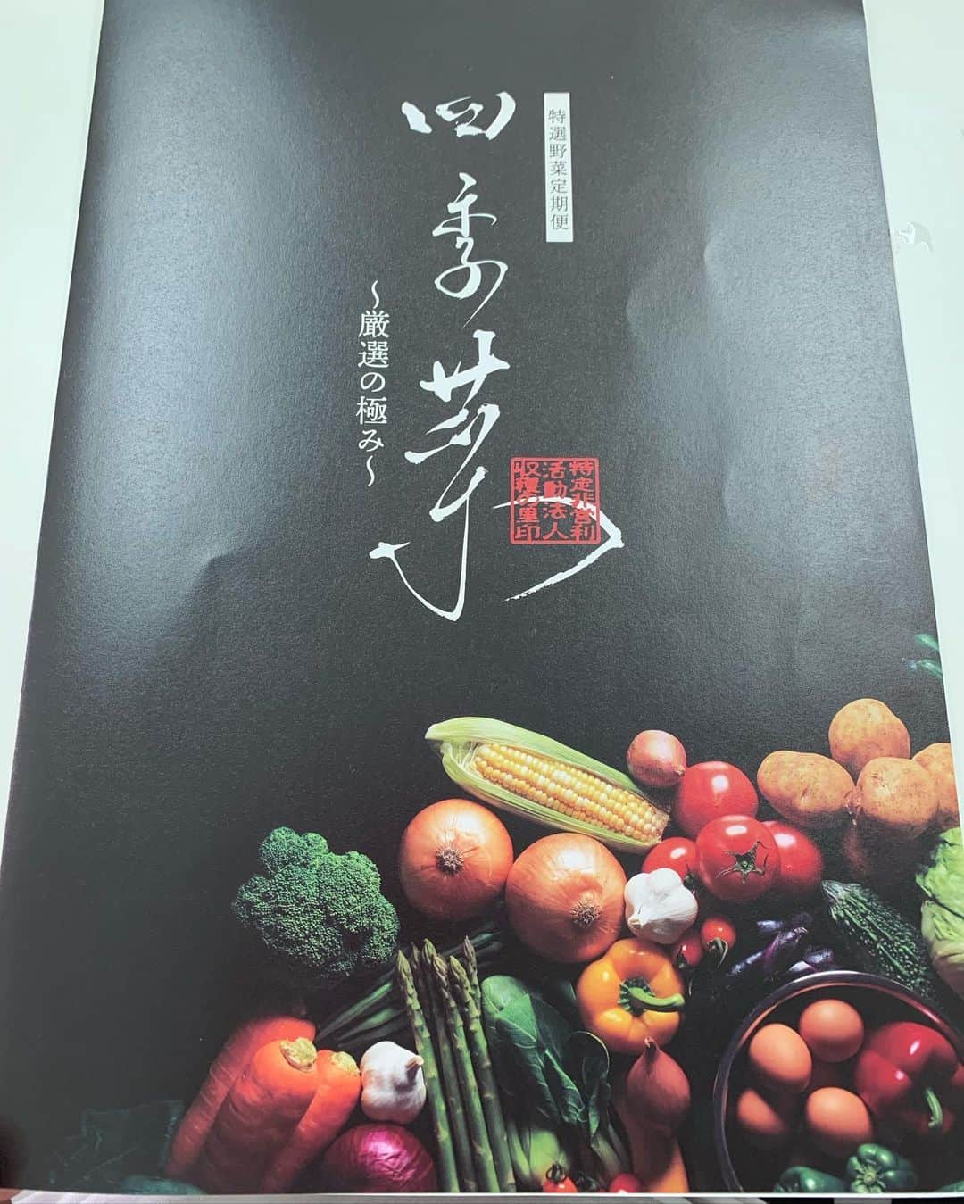 池田真一のインスタグラム：「僕の友達が特選野菜の定期便やってます！ 農家の皆さんの想いが詰まった新鮮な野菜を定期配送してくれて四季のお野菜を食べれますよー！ 新鮮でめちゃくちゃ美味しいよ！ 質問などあれば気軽に僕にメッセージくださいな！ 神戸〜明石は送料無料です！」