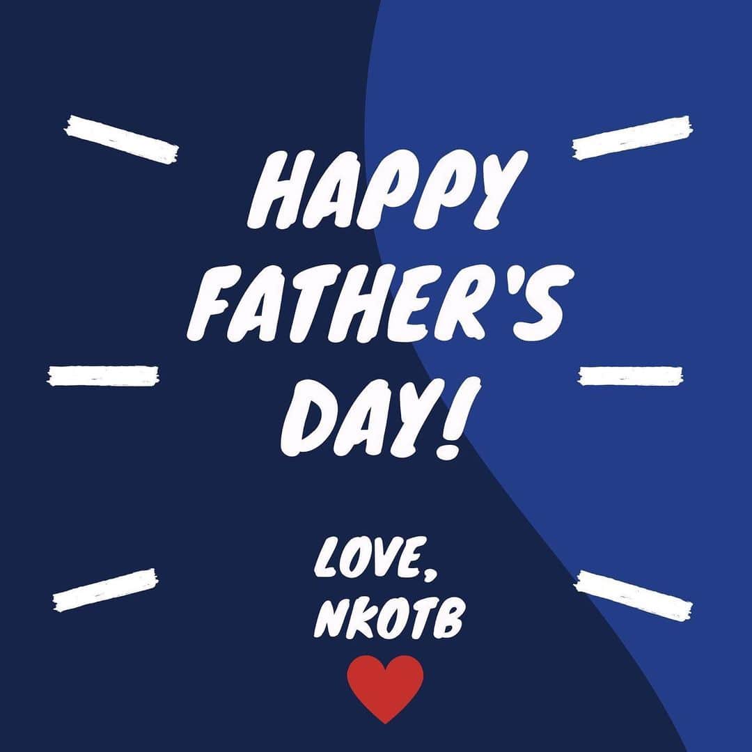 ニュー・キッズ・オン・ザ・ブロックさんのインスタグラム写真 - (ニュー・キッズ・オン・ザ・ブロックInstagram)「Happy Father’s Day to all of the dads out there!🎉👏 You are all valued members of the #BHFamily! We hope you feel appreciated today. #FathersDay」6月22日 1時01分 - nkotb