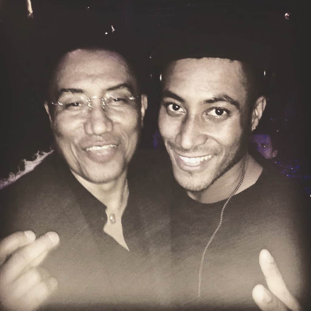 サネリー・ジェームズのインスタグラム：「Happy fathersday dad! ♥️」