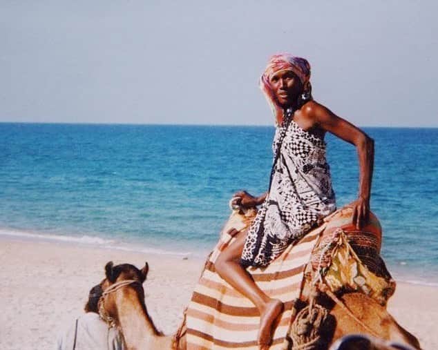 Meganさんのインスタグラム写真 - (MeganInstagram)「Grace Jones in Kabila, Morocco 〰 taken by her friend Christine Alaoui 🐪 #gracejones #christinealaoui #morocco」6月21日 19時46分 - zanzan_domus