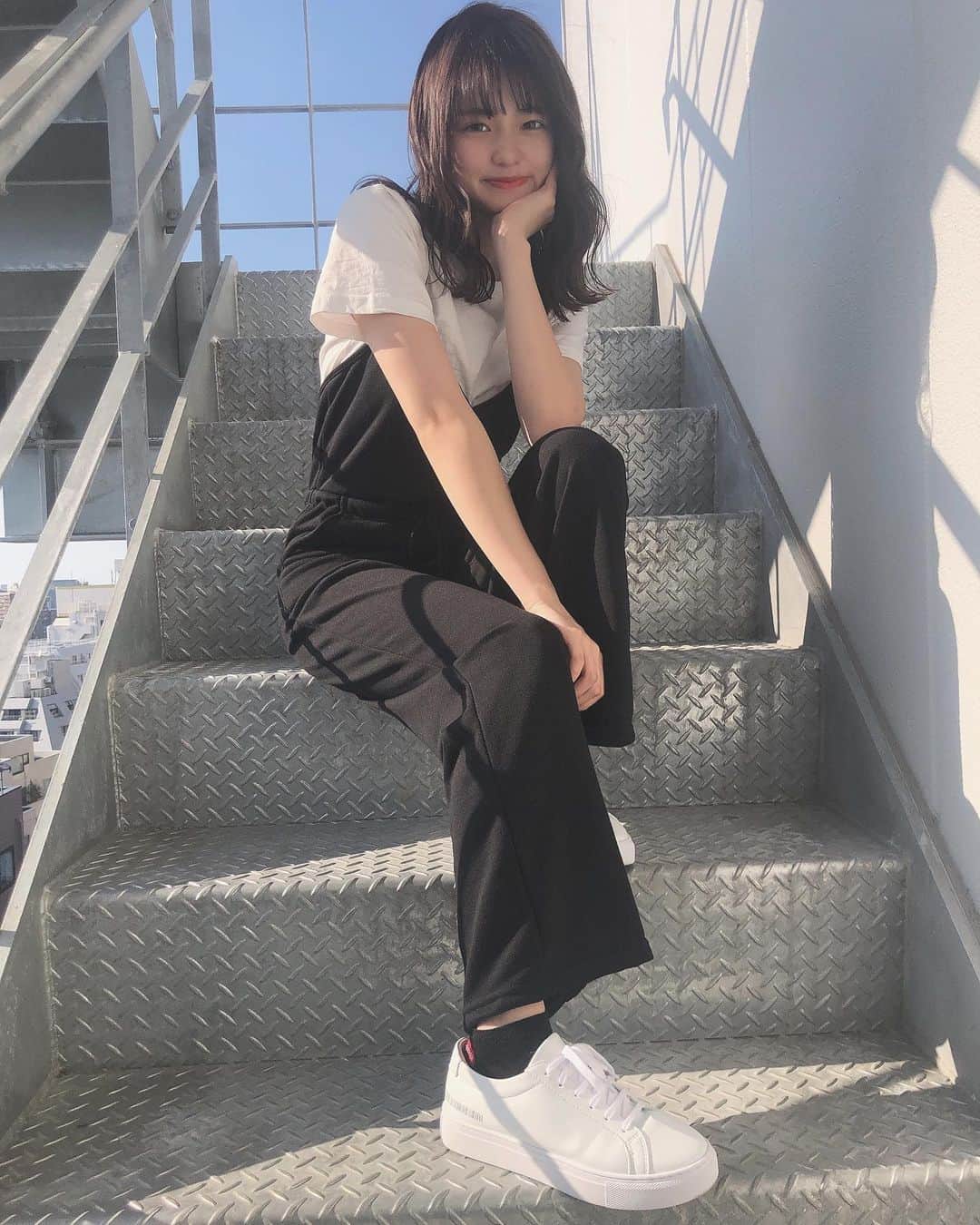 大塚美波さんのインスタグラム写真 大塚美波instagram なるさん本当に撮り方までプロです いつもありがとうございます Foxx Of P31 Korea P31 Global 靴は Qoo10から購入出来るよ お洋服大好き 夏服コーデ P31 韓国スニーカー