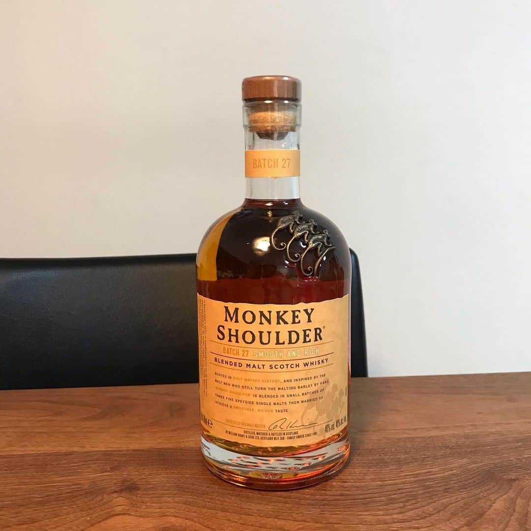 Hikari Noguchi 野口 光さんのインスタグラム写真 - (Hikari Noguchi 野口 光Instagram)「我が家の父の日ウイスキーを贈呈と決まっています🥃 #monkeyshoulder #maltwhisky #whisky #スコットランドウイスキー」6月21日 20時49分 - hikari_noguchi