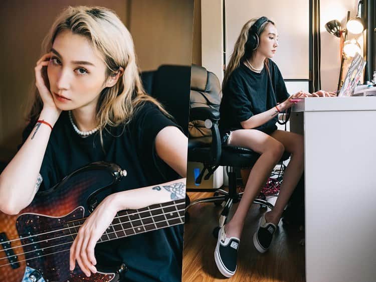 孫尤安（YoannaS）のインスタグラム：「THANK YOU🤘🏻❤️ @cool_magazine_taiwan  @vans  @vanstw」