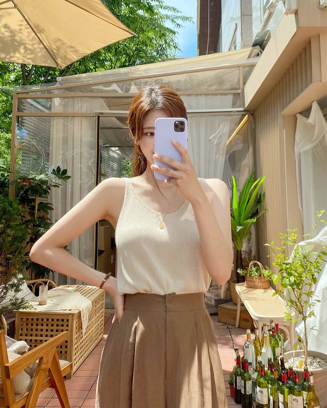 Chuuのインスタグラム：「넘 시원한 가디건 셋트🌿 #chuuseoul」