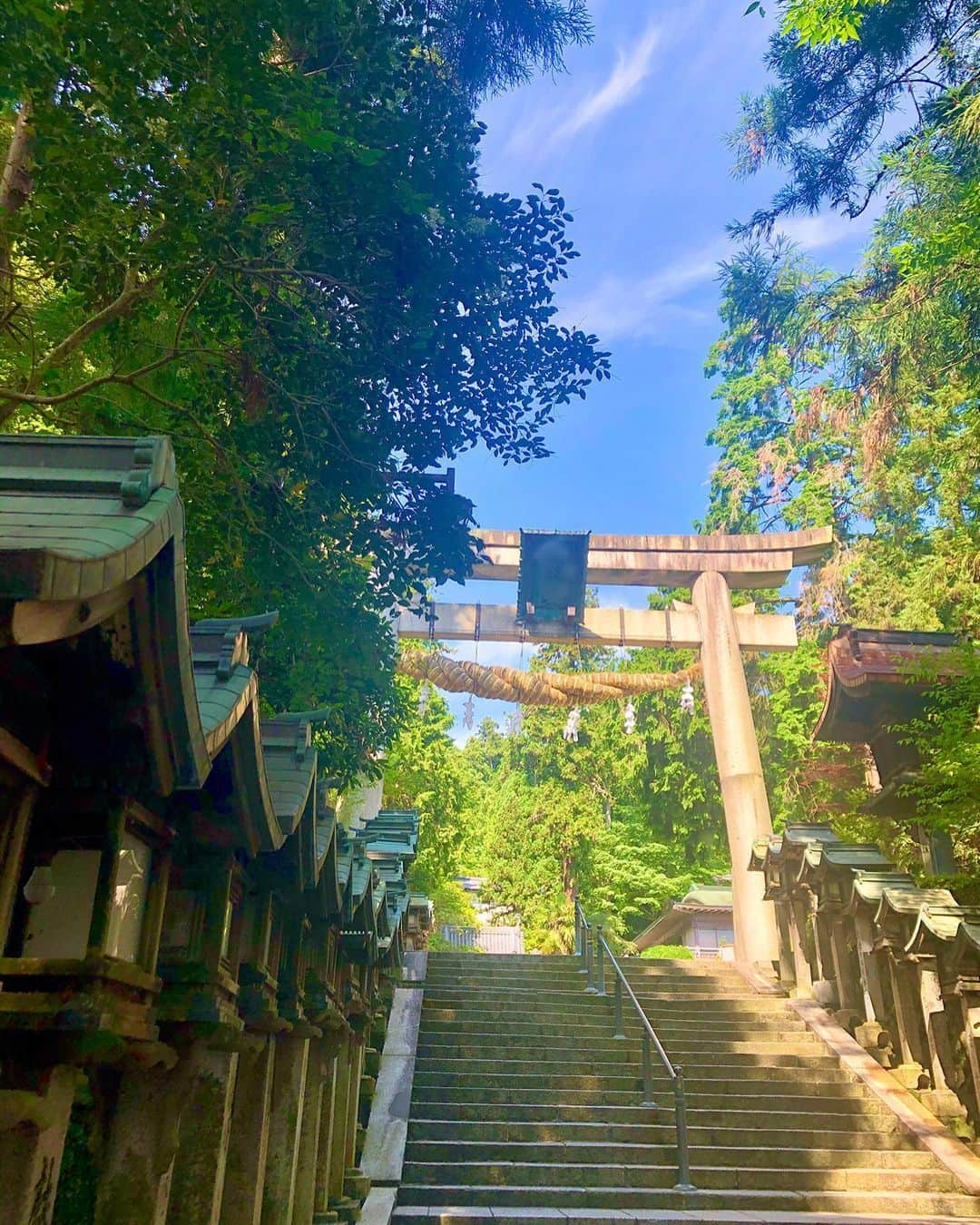 永倉由季さんのインスタグラム写真 - (永倉由季Instagram)「.﻿ .﻿ 【参拝 × 登山】﻿ ﻿ ﻿ 昨日と今日は﻿ エネルギーの強い日だったので﻿ ﻿ 『参拝 × 登山』をしてきました。﻿ ﻿ ﻿ 大自然の中で 美しい鳥の声と﻿ 自然の音だけが聴こえました。﻿ ﻿ ﻿ 何万歩かな？﻿ ﻿ たくさん歩き﻿ 自然の中で食べた﻿ 梅干しオニギリは最強に美味しかった🍙﻿ ﻿ エナジーチャージ完了✨﻿ ﻿ ﻿ ✅詳しくはアメブロ更新　↓↓﻿ ﻿ http://ameblo.jp/naga-yuki/﻿ .﻿ .﻿ .﻿ #夏至　#金環日食　#参拝﻿ #神社仏閣﻿ #神社好きな人と繋がりたい  #登山　#ジャングル　#棚田﻿ #自然が好き  #心地よい﻿ #かなり歩く﻿ #なんぼでも歩いていたい #オニギリ　﻿ #梅干し﻿ #たまらん美味しい #運動不足解消」6月21日 21時44分 - yuki_nagakura67