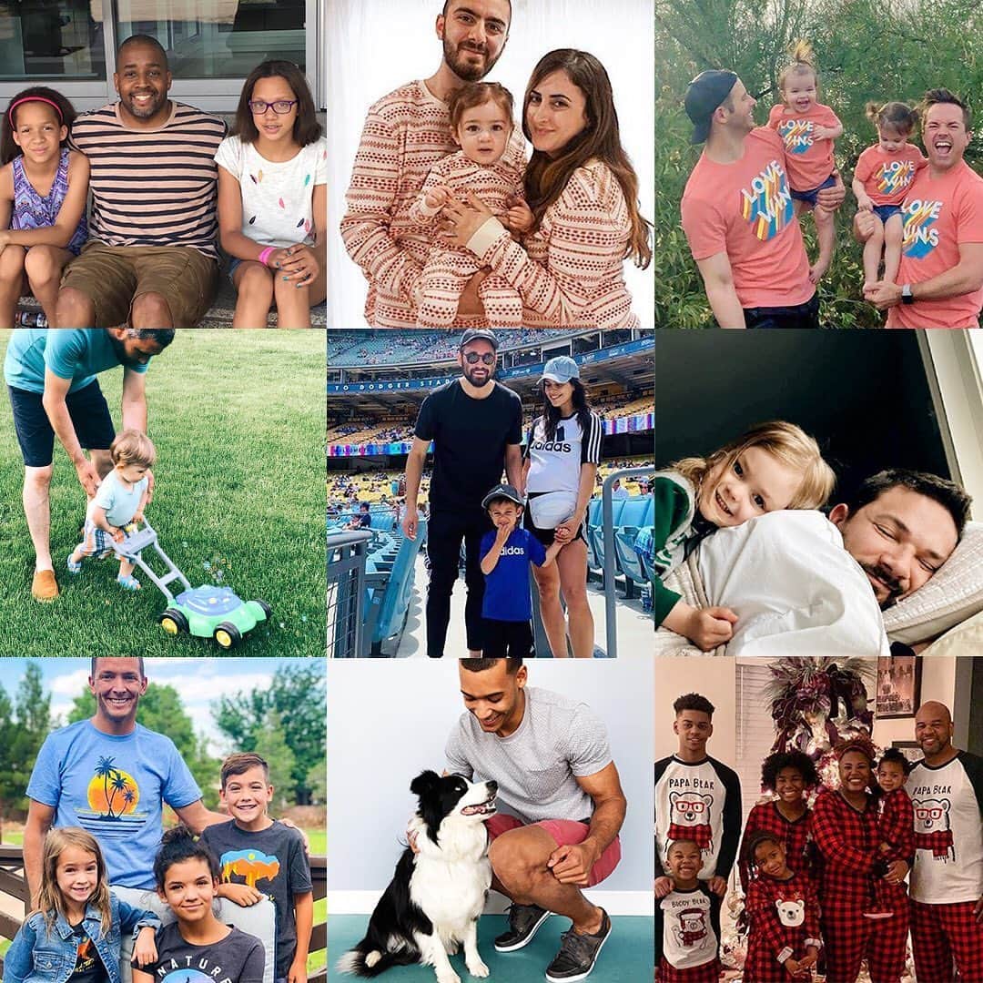 ロック&リパブリックのインスタグラム：「Thanks Dad, for everything. Near or far, it’s more important than ever to show Dad you care. 💙 #fathersday #Kohls」