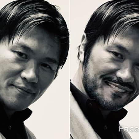のインスタグラム：「髭やってみました。 #小比類巻道場  #小比類巻貴之  #髭」
