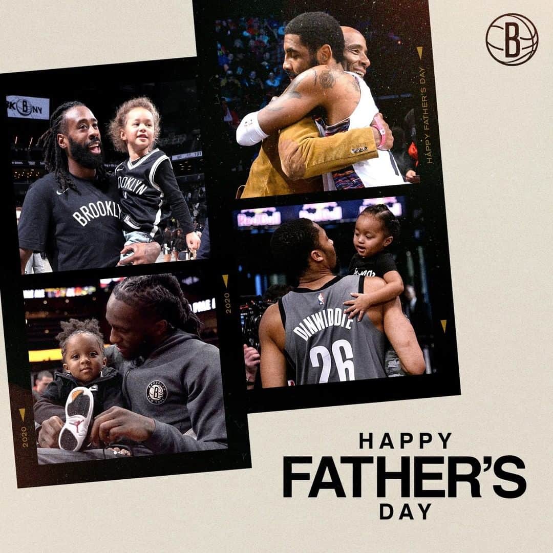 Brooklyn Netsさんのインスタグラム写真 - (Brooklyn NetsInstagram)「Spreading love to all the dads in the BK community this Father's Day!」6月21日 23時02分 - brooklynnets