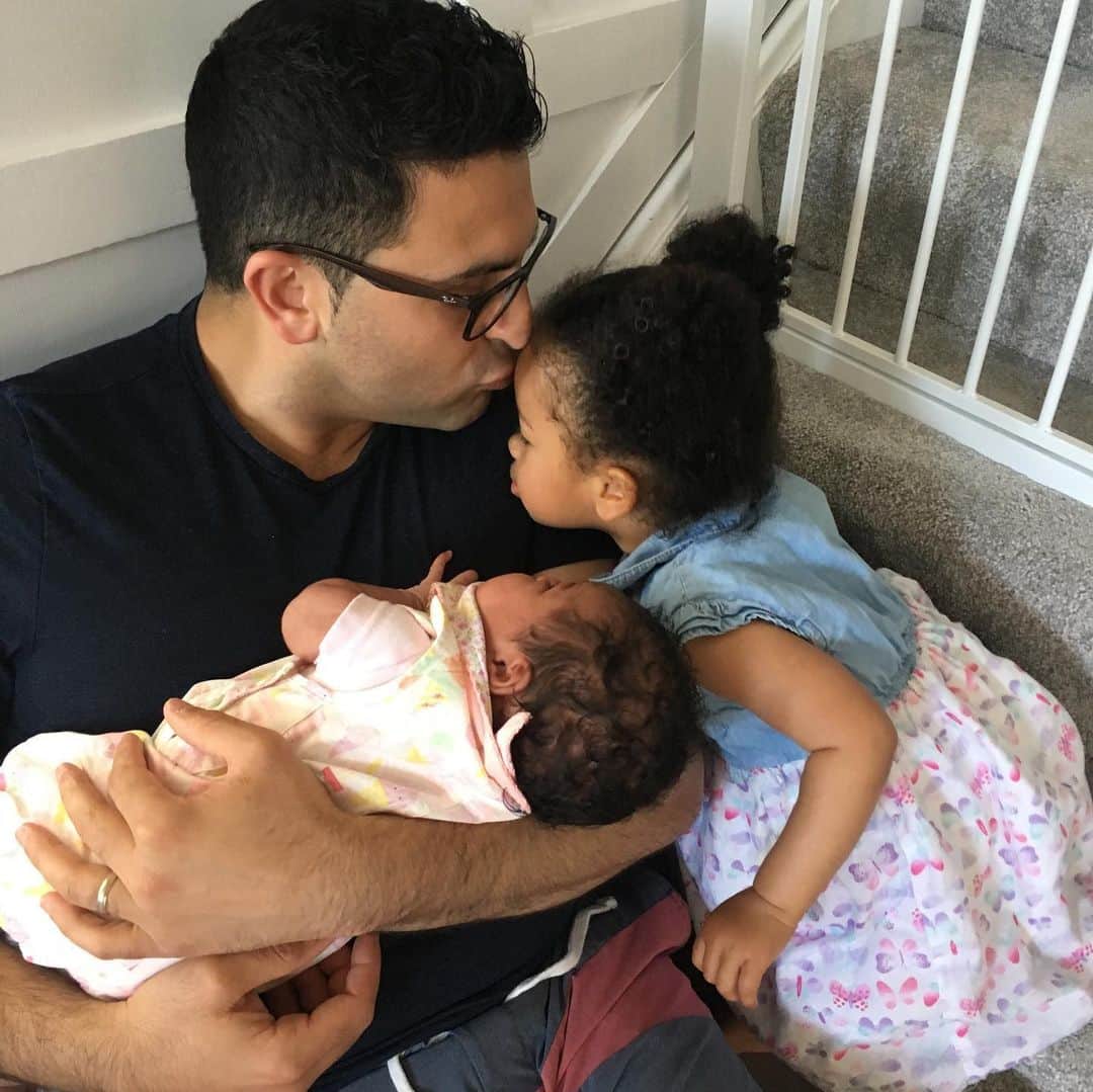 Makeup Addiction Cosmeticsさんのインスタグラム写真 - (Makeup Addiction CosmeticsInstagram)「Happy Father’s Day to my husband who is the most amazing father. He is selfless, loving, kind, smart and I couldn’t have met a better soul to spend the rest of my life with and be the father of my children. From fibromyalgia, to infertility treatments, to a difficult first pregnancy, to moving my offices, to agreeing to a huge renovation to our dream home, you’ve always been there for me every step of the way. My number 1 rock and supporter. The girls love him so much and are both daddy’s girls. They literally argue everyday who is sitting next to daddy so he’s always got to be in the middle 😂 Last picture is when we first got together 13 years ago!! 😱😱 Wow! What a ride we’ve been on and I certainly couldn’t have done it with anyone else. My true soulmate.  #happyfathersday #fathersday #makeupaddictioncosmetics」6月21日 23時02分 - makeupaddictioncosmetics