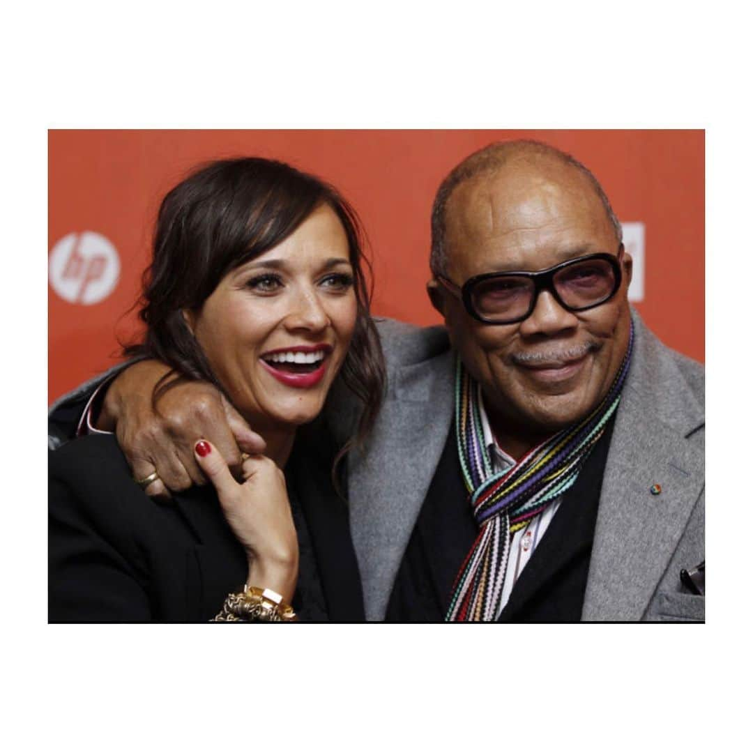 ラシダ・ジョーンズさんのインスタグラム写真 - (ラシダ・ジョーンズInstagram)「Happy Father's Day to the best.  Love u so much @quincydjones ❤️❤️❤️」6月22日 9時06分 - rashidajones