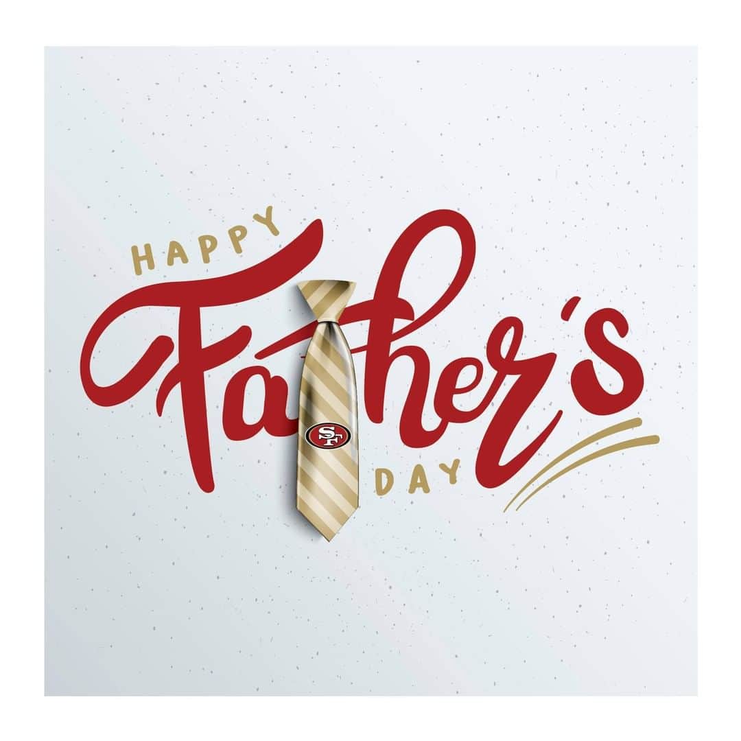 サンフランシスコ・フォーティナイナーズさんのインスタグラム写真 - (サンフランシスコ・フォーティナイナーズInstagram)「Celebrating all the dads out there! Happy #FathersDay!」6月22日 1時05分 - 49ers