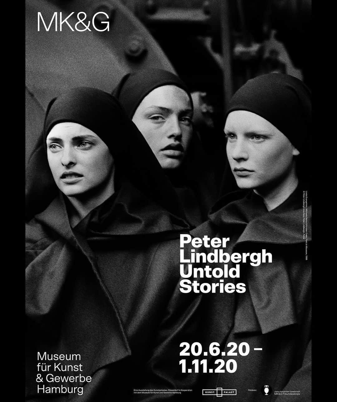 ピーター・リンドバーグさんのインスタグラム写真 - (ピーター・リンドバーグInstagram)「We are pleased to announce our new opening in Hamburg’s Museum für Kunst und Gewerbe - 'Peter Lindbergh. Untold Stories' 20 June - 1 November 2020  The duration of the exhibition at the Kunstpalast Düsseldorf being extended until 27 September 2020, the Lindbergh Foundation has reproduced the works in order to display ‘Untold Stories’ in Hamburg and Düsseldorf at the same time. The exhibition will be presented later on at the Hessisches Landesmuseum, Darmstadt (Winter 2020/21) and at MADRE in Naples (Spring 2021) - #LindberghUntoldStories #LindberghExhibitions #LindberghStories #MKGhamburg #Hamburg #TASCHEN #hessischeslandesmuseum #madremuseum #Kunstpalast」6月22日 1時36分 - therealpeterlindbergh