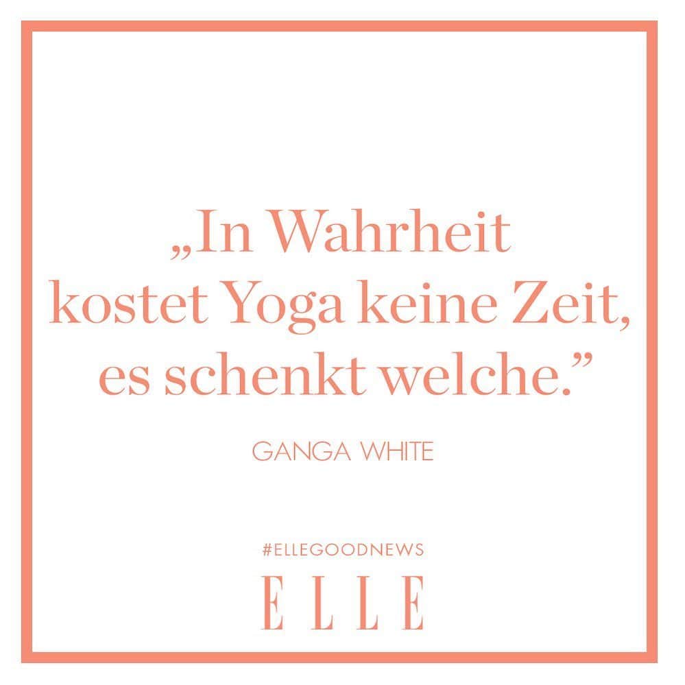 ELLE Germanyさんのインスタグラム写真 - (ELLE GermanyInstagram)「Yogis aufgepasst: Heute ist Weltyogatag! Warum die Lehre glücklich macht, wie man damit im Alltag entspannen kann und warum es nie zu spät ist, mit Yoga anzufangen, verraten jetzt vier Gurus auf ELLE.de! 🧘‍♀️ #ellegoodnews #yoga #elleyoga #worldyogaday」6月22日 2時04分 - ellegermany