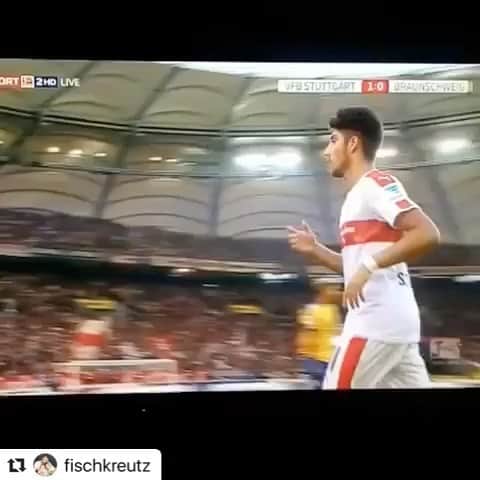 ケヴィン・グロスクロイツのインスタグラム：「Glückwunsch zum Aufstieg @vfb 💪🏻 Besonders für mein Freund @meuschi1893 und die Fans freue ich mich sehr 💯 #fürimmer」
