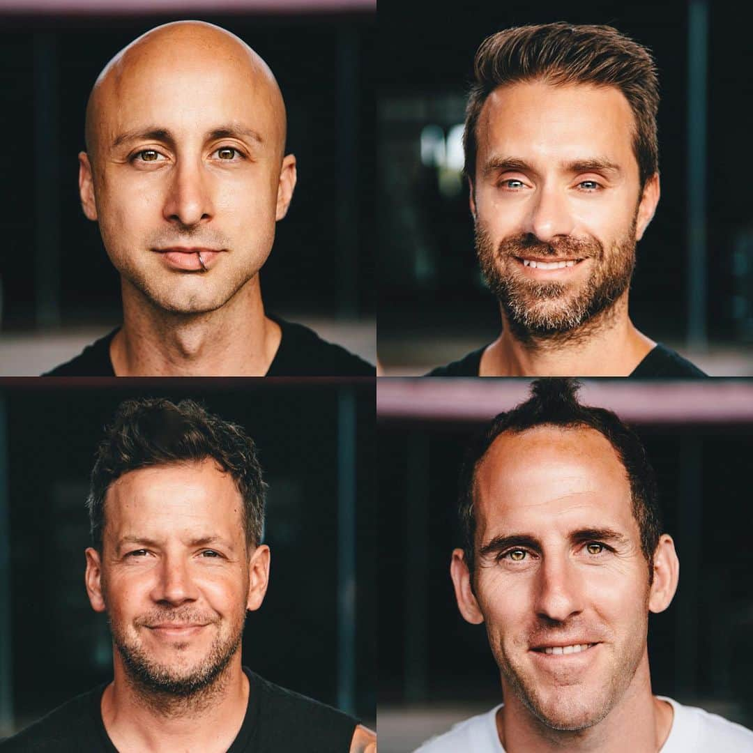 Simple Planさんのインスタグラム写真 - (Simple PlanInstagram)「Happy Father’s Day to these four awesome dads and all the great dads out there! Enjoy your special day! ❤️❤️❤️」6月22日 2時31分 - simpleplan