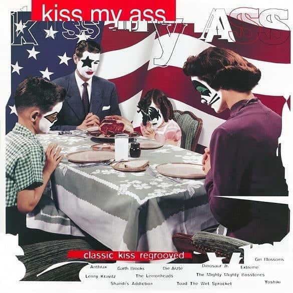 KISSさんのインスタグラム写真 - (KISSInstagram)「#KISSTORY - June 21, 1994 - #KISS My Ass: Classic KISS Regrooved was released. The tribute album features a variety of artists covering KISS classics. The album spent 13 weeks on the Billboard chart and was certified gold by the RIAA.  What's your favorite track on the album?」6月22日 3時25分 - kissonline
