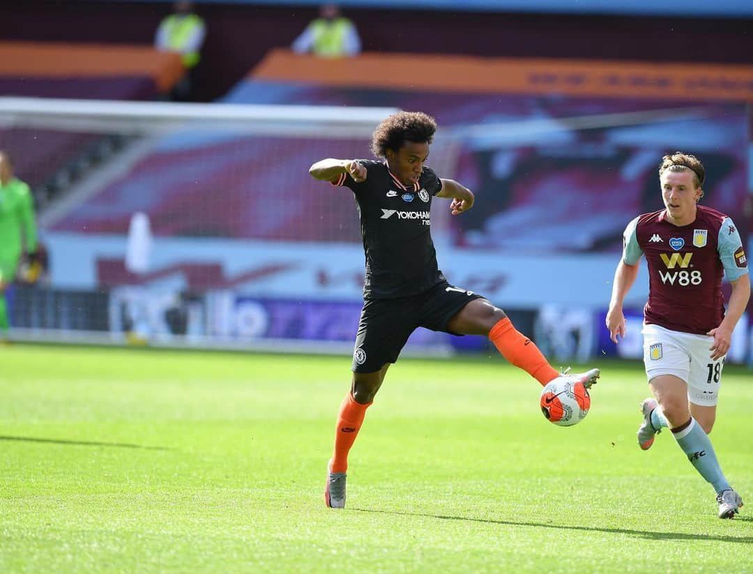 ウィリアンさんのインスタグラム写真 - (ウィリアンInstagram)「Felt good to be back out there, three points in the pocket and we keep going. #blacklivesmatter」6月22日 4時31分 - willianborges88