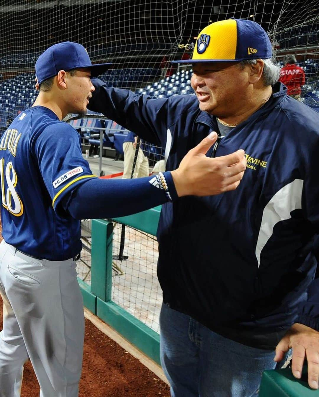 ミルウォーキー・ブルワーズさんのインスタグラム写真 - (ミルウォーキー・ブルワーズInstagram)「Happy Father’s Day to all the dads in Brewers nation.」6月22日 4時50分 - brewers