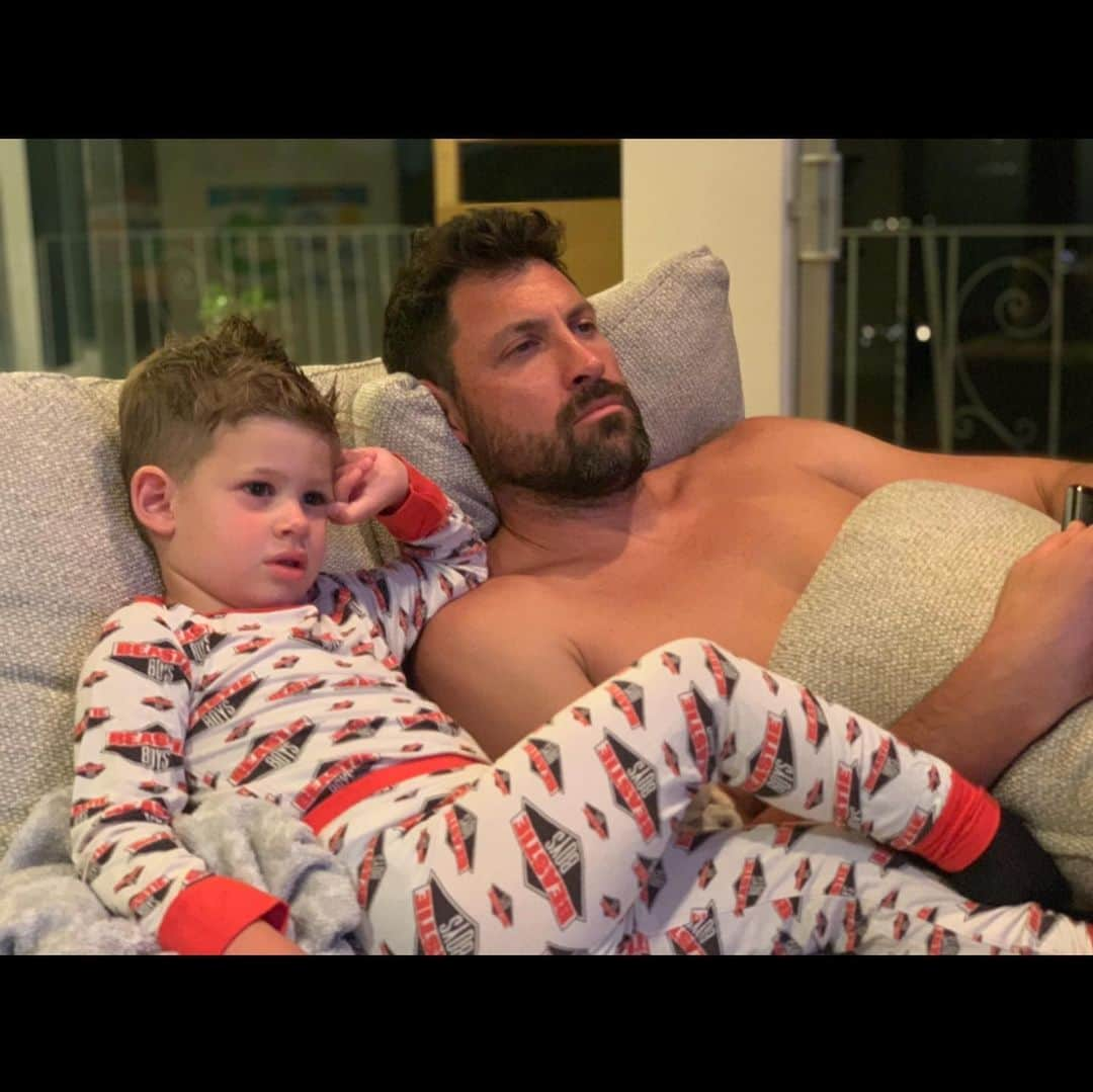 Peta Murgatroydさんのインスタグラム写真 - (Peta MurgatroydInstagram)「This is all that matters. Thank you @MaksimC for the incredible amount of love that you give our son. He heeds, listens and learns from you. He follows your kindness and strong spirit. He tells me how much he loves you before he sleeps. His favorite book is ‘Combines’ where you taught him everything to know about a Combine 🤣 I hope everyday feels like ‘Father’s Day’ because we appreciate you for every sacrifice you’ve made for us. We love you so much and we are your biggest fans. Always and forever.」6月22日 5時05分 - petamurgatroyd