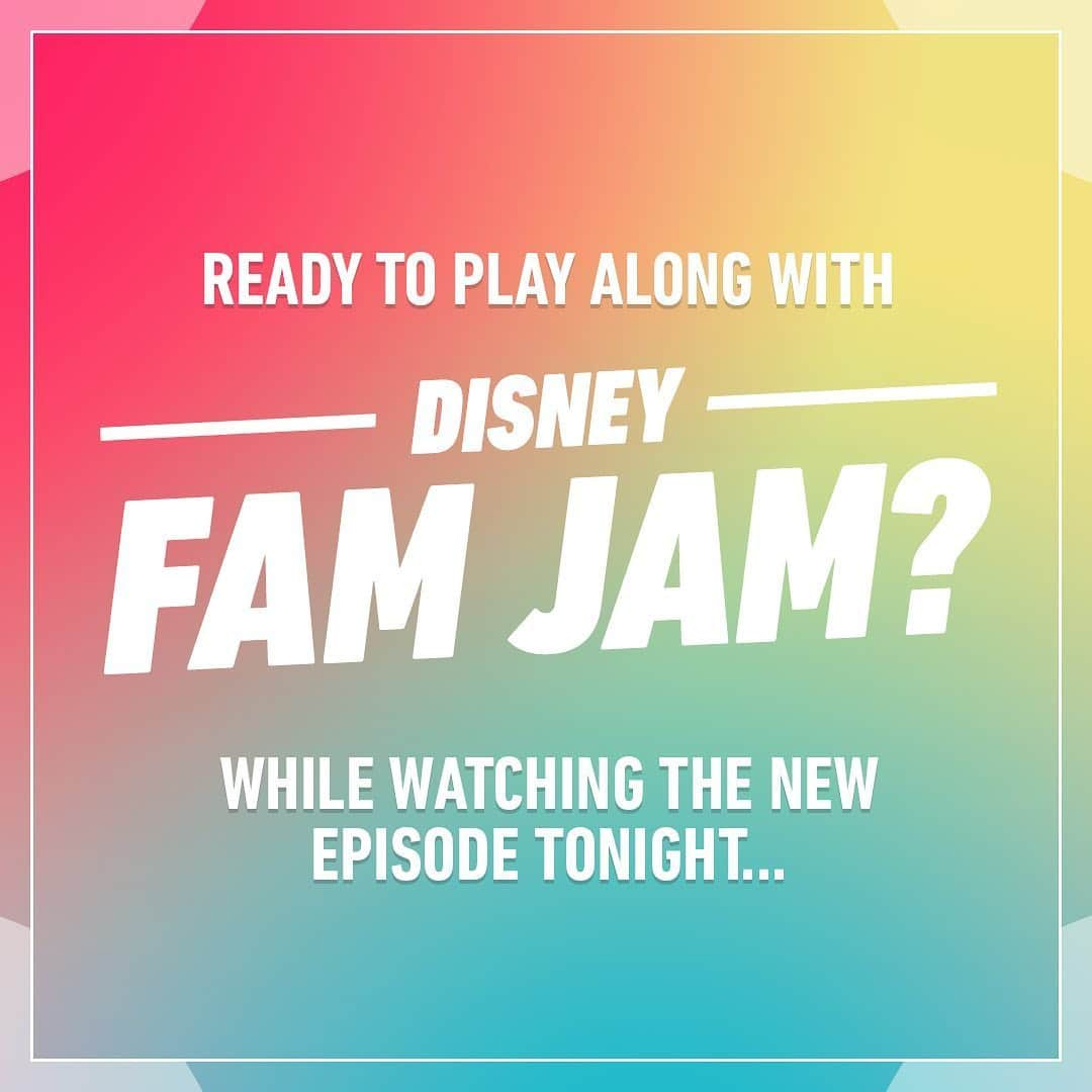 Disney Channelさんのインスタグラム写真 - (Disney ChannelInstagram)「Play along LIVE with tonight’s episode of #DisneyFamJam! Can you be the fastest to post these emojis at the right times? 🔥👪🙌💪🏖️✨👏🏆」6月22日 8時20分 - disneychannel