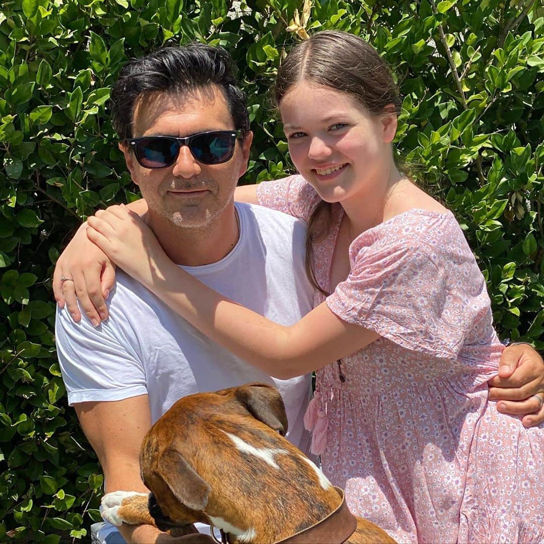 ジェリー・ライアンのインスタグラム：「These two...so grateful to have these amazing men in my life. Happy Father’s Day to them, and to all you dads out there! @chefeme」