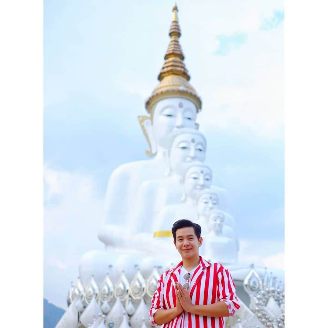 アイス・サランユーのインスタグラム：「แล้วมันจะผ่านไปด้วยดี แล้วใจของเธอจะเปลี่ยน ไป #เขาค้อ #เพชรบูรณ์  #เที่ยวทั่วไทยกับไอซ์ศรัณยู」
