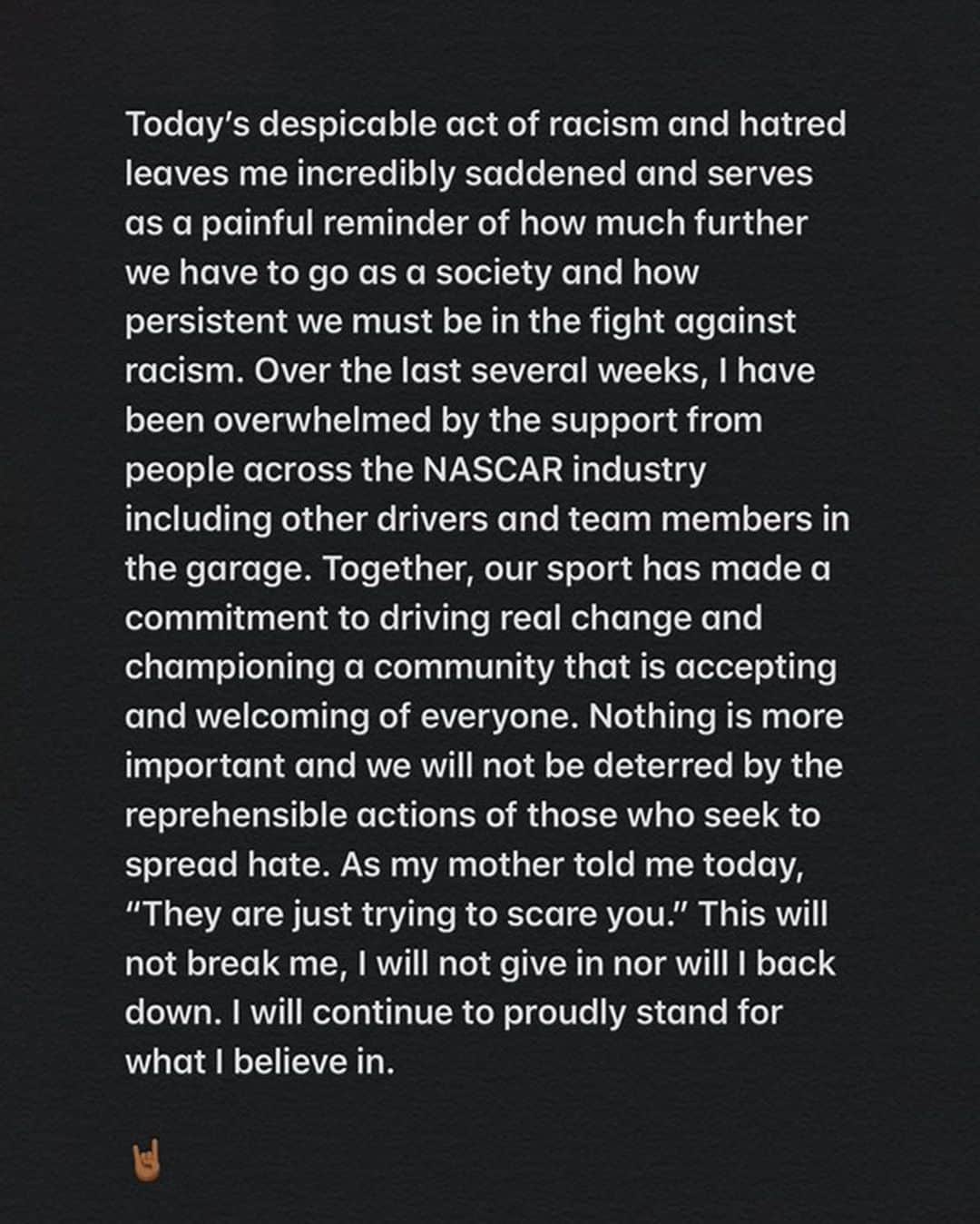 espnさんのインスタグラム写真 - (espnInstagram)「Bubba Wallace and NASCAR have released statements after a noose was found in Wallace's garage stall.」6月22日 12時13分 - espn