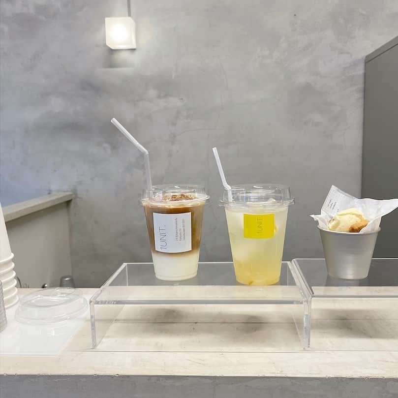 のインスタグラム：「. hazelnut latte 🌿 . . . . . . . . #fukuokacafe#1unit#cafestagram#hazelnutlatte#fukuokafood#fukuokapics#cafelatte#lemonade#instagoodday#lemonade🍋」