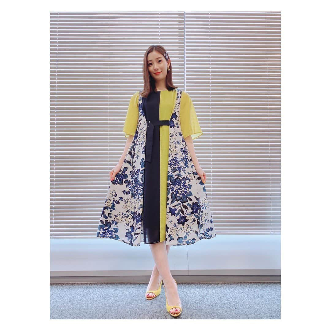 足立梨花さんのインスタグラム写真 - (足立梨花Instagram)「前略、大とくさん！👗﻿ ﻿ ワンピース﻿ #ふりふ﻿ @furifufurifu﻿ ﻿ 靴﻿ @dianashoespress」6月22日 19時36分 - adacchee