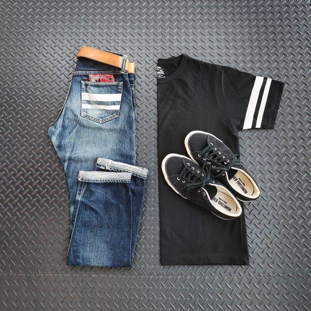 momotarojeansのインスタグラム：「Basic double GTB style in summer.」