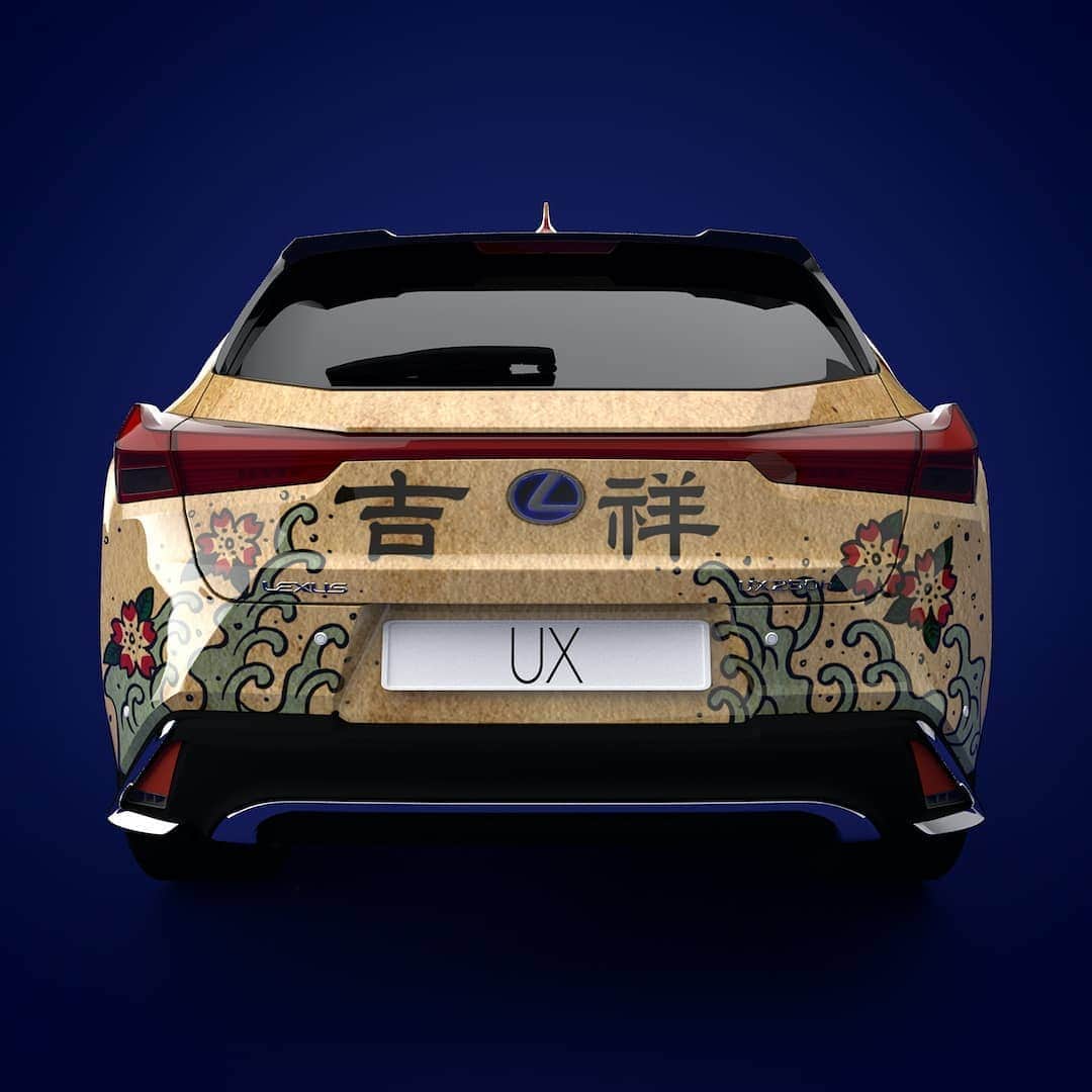 Lexus UKさんのインスタグラム写真 - (Lexus UKInstagram)「What do you think of this #TattooCar design by Yutaka from Saitama, Japan? Although not an 'official' entry to our Design your own Tattoo Car contest (open to UK residents only), we had to give this wonderfully retro livery, which was inspired by old Japanese advertisements and matchboxes, a mention.  #Design #CarDesign #Lexus #Carsofinstagram #Tattoo #Tattoos #Japanesetattoo #Japaneseart #Craftsmanship #LexusTattooCar @Yutaka_BeerGod #Japan」6月22日 17時31分 - lexusuk
