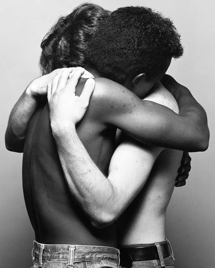 バンザイさんのインスタグラム写真 - (バンザイInstagram)「Robert Mapplethorpe Embrace, 1982」6月22日 17時39分 - yoruko_banzai