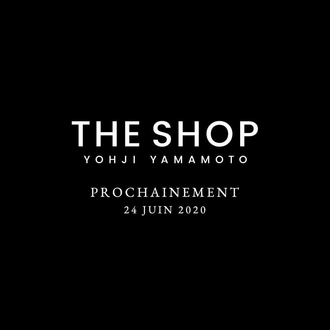 山本耀司さんのインスタグラム写真 - (山本耀司Instagram)「@theshopyohjiyamamoto French version will be online Wednesday June 24, 2020  #YohjiYamamoto #theshopyohjiyamamoto」6月22日 17時42分 - yohjiyamamotoofficial