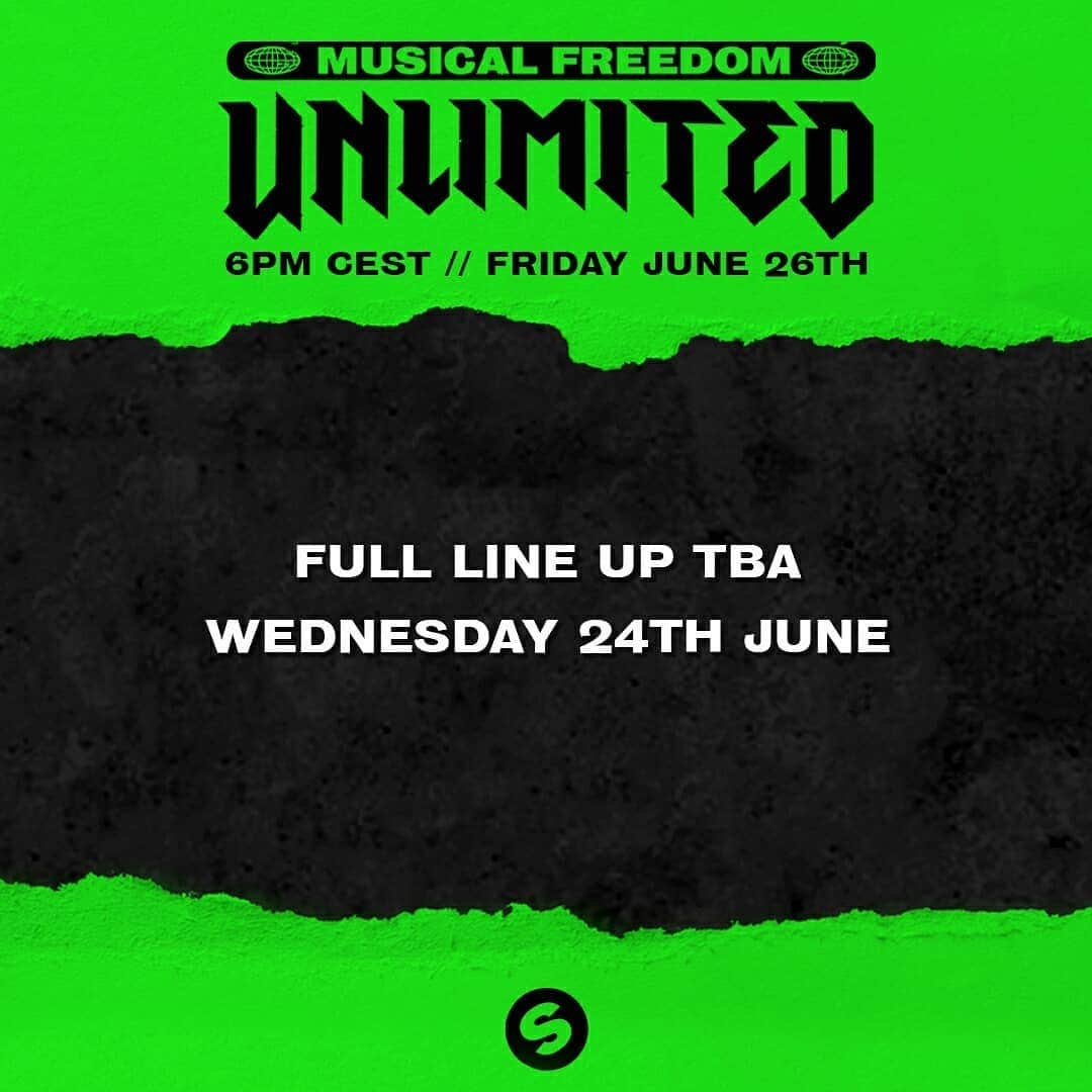 Spinnin' Recordsさんのインスタグラム写真 - (Spinnin' RecordsInstagram)「@musicalfreedom Unlimited  stream coming up this Friday! ​ Drop a 🔥 if you're ready for good music ​ ​#MusicalFreedom #SpinninRecords」6月23日 4時01分 - spinninrecords