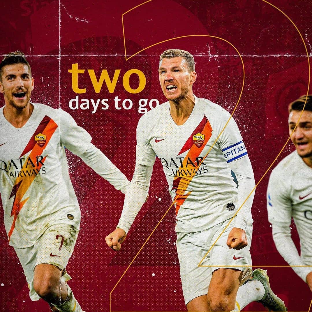 ASローマさんのインスタグラム写真 - (ASローマInstagram)「✌️ more days until #RomaSamp! Where will you be watching from? 🌍 #ASRoma」6月23日 4時05分 - officialasroma