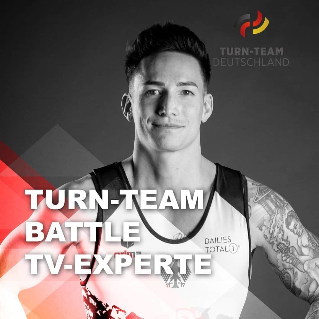 マゼル・ニューエンのインスタグラム：「Happy to join the gymnastic's team battle as an expert! 🎤🔥 @deutscherturnerbund  #gymnastics #battle #expert #themarcelnguyen」