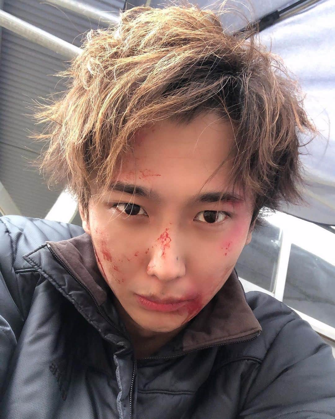 三嶋時人のインスタグラム：「次で最終話だねぇ#牙狼」