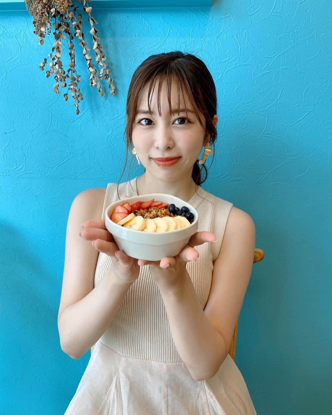 桃衣香帆さんのインスタグラム写真 - (桃衣香帆Instagram)「女性や運動後に不足しがちな鉄分を豊富に含んでいるアサイー😻 抗酸化作用もたっぷりで、一時のブームにしてしまうのはもったいない食品です☺️」6月22日 20時55分 - momoikaho