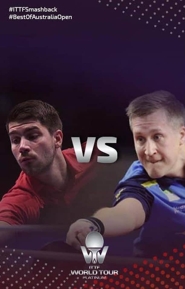 のインスタグラム：「What a thriller‼️ 🎢🎢🎢 #Throwback to the sensational clash between the German & the Swded with #ITTFSmashback #BestOfAustraliaOpen‼️ 🍿 #StayHomeWithTT & catch up on more #TableTennis action 👉 tv.ITTF.com」