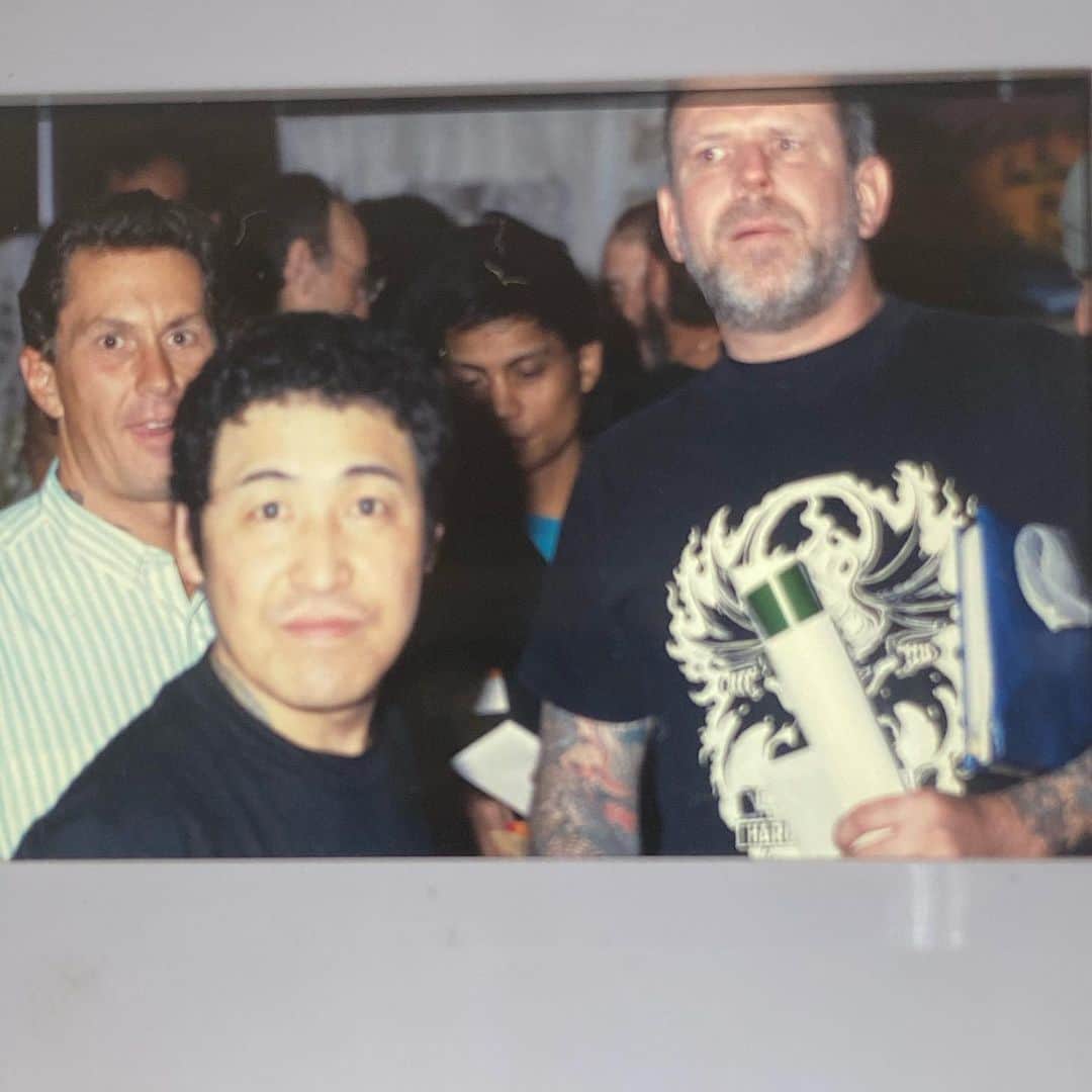 アムステルダム・タトゥー・ミュージアムのインスタグラム：「Mister#bobroberts#mister#edhardy#mister#horiyoshi3.meeting at highlevel in sandiego」