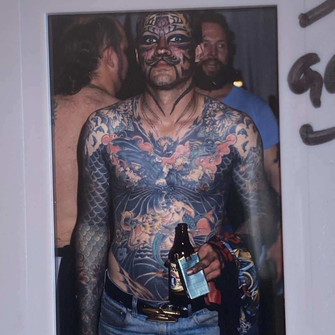 アムステルダム・タトゥー・ミュージアムのインスタグラム：「The catman at the national convention sandiego」