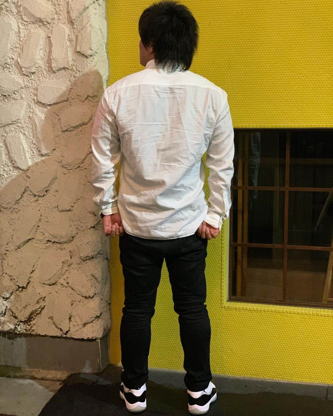 岩本煌史さんのインスタグラム写真 - (岩本煌史Instagram)「Tops:FRANKLIN&MARSHALL T-shirt:NIKE Pants:nudie jeans Kicks:NIKE AIR JORDAN 11 "CONCORD”  #ajpw #全日本プロレス #陣JIN #紫の兄貴 #イワモトヘッズ #franklinmarshall #nike #ナイキ #airjordan11 #airjordan11concord #aj11 #nudiejeans #snkrs  #ootd」6月22日 21時30分 - koji_iwamoto