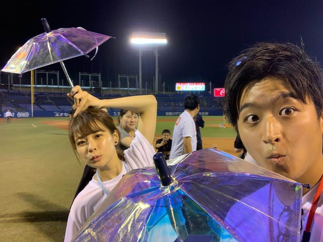 藤井弘輝(ふじいこうき) さんのインスタグラム写真 - (藤井弘輝(ふじいこうき) Instagram)「思い出ポロポロロ #唯ちゃん #FODの撮影で #神宮球場に行った時 #なんとラッキーセブン #フィールドで #踊ったんです #東京音頭 #たしか山田哲人選手が #サヨナラ打ったんじゃなかったっけ #200号のメモリアルアーチが #サヨナラ満塁 #流石です #プロ野球開幕しましたね！ #喜び #早く球場に行けますように」6月22日 21時40分 - fujii_koki_cx