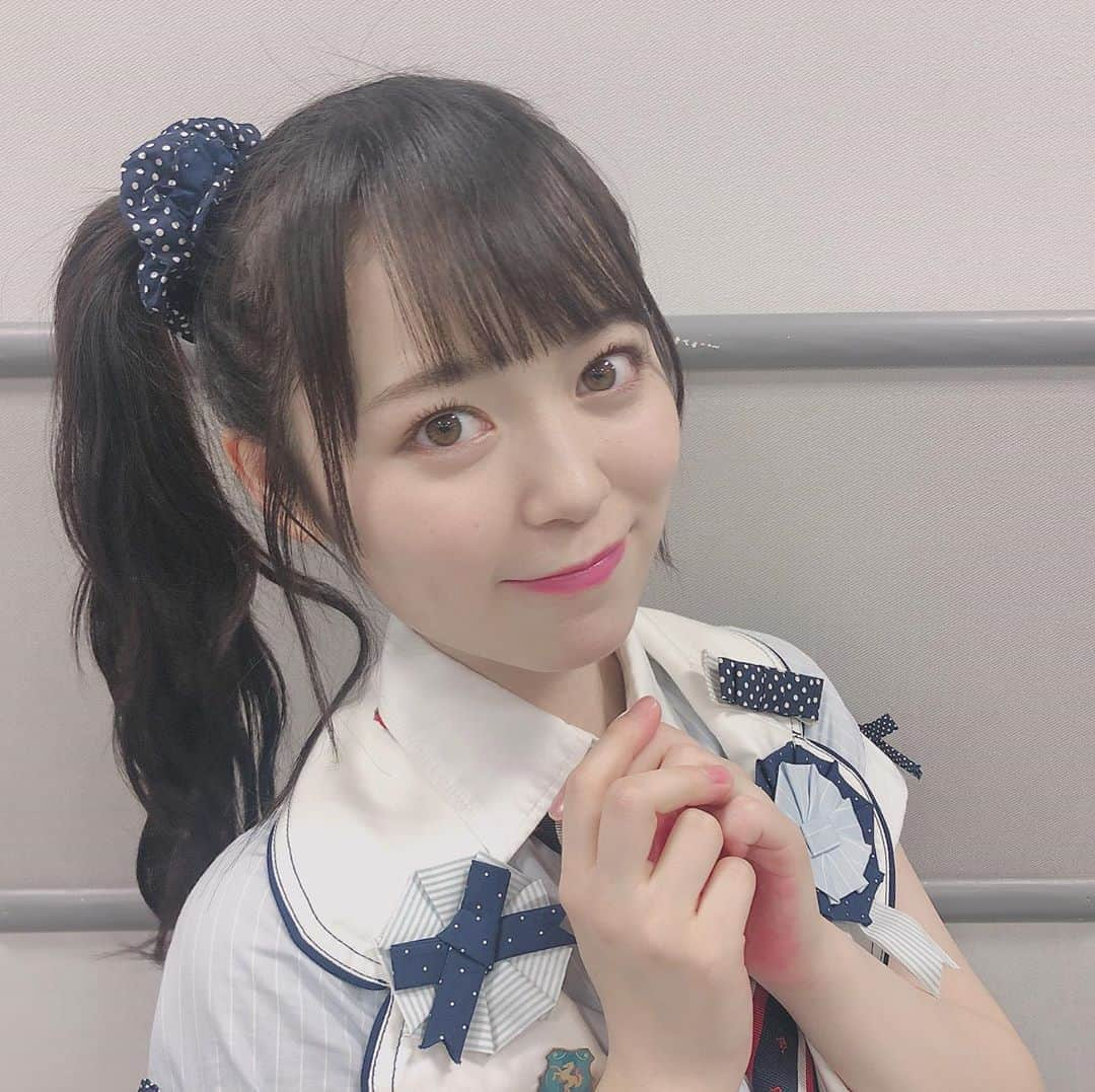 西川怜のインスタグラム：「久しぶり。。というかほっとんど無い衣装の写真(*´ω｀*) ポニシュ⭐️ #CDTV #ポニシュ #夏 #AKB48」