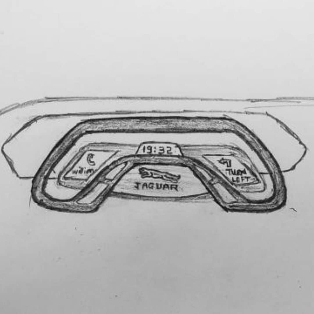 Jaguarさんのインスタグラム写真 - (JaguarInstagram)「Congratulations to our ‘Ultimate Performance Steering Wheel’ Sketch Challenge winner, 20-year-old Rushikesh from #India. Your impressive drawing was brought to life by #Jaguar Interior Design Manager, Andy Webber (@Andy__Webber) .  This week’s theme is ‘Ultimate Road Wheel’. DM or tag us in your drawing to feature on our channels.  #StayHomeStayCreative #JaguarDesign #CarDesign #DesignLovers #Design #Drawing #Sketch #CarsofInstagram」6月22日 23時59分 - jaguar