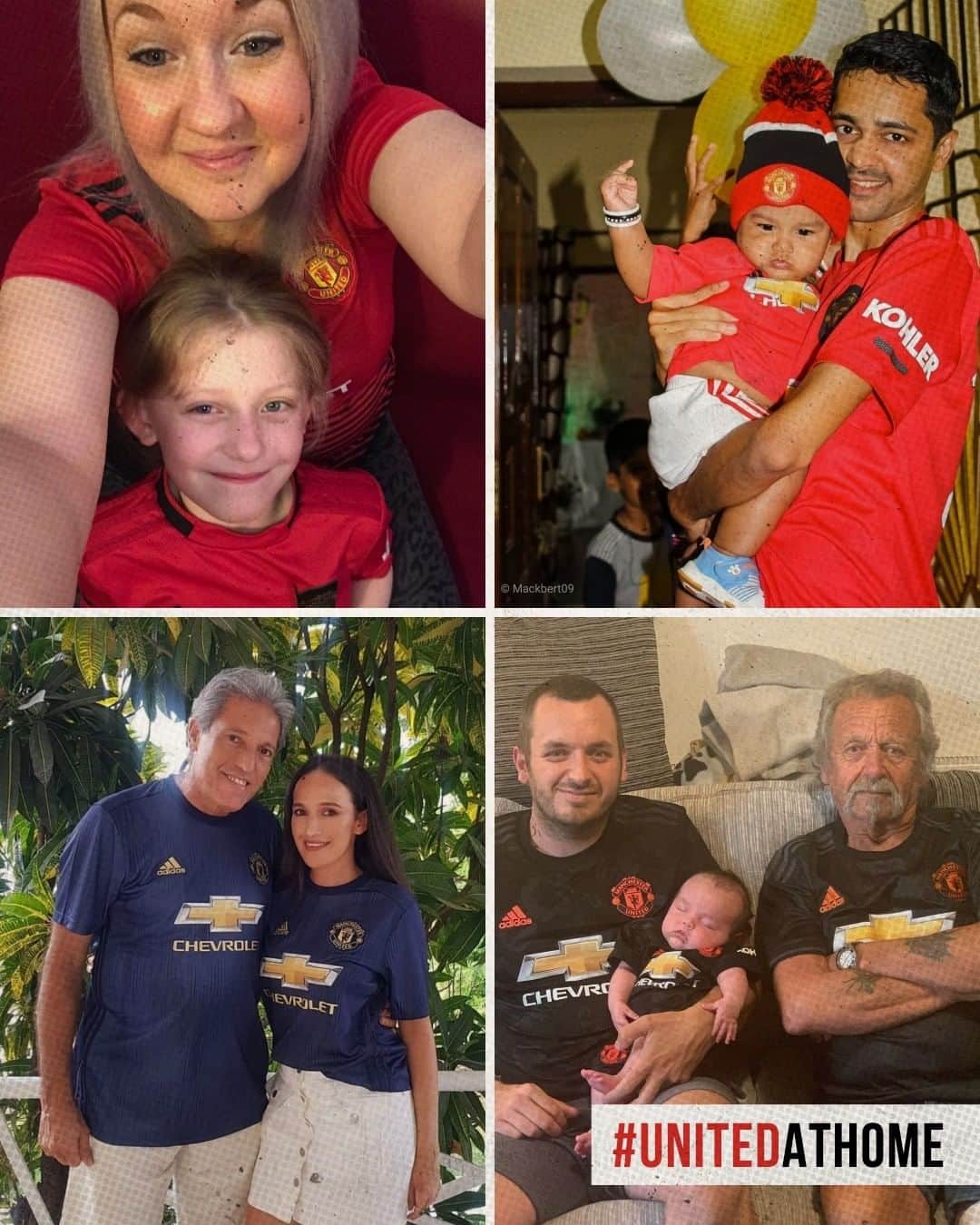 マンチェスター・ユナイテッドさんのインスタグラム写真 - (マンチェスター・ユナイテッドInstagram)「Parenting done right 👌🔴 #MUFC #UnitedAtHome #hometeam」6月23日 0時00分 - manchesterunited