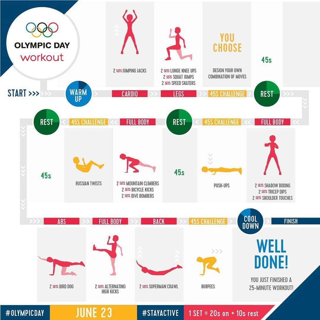 カイラ・ロスさんのインスタグラム写真 - (カイラ・ロスInstagram)「Come celebrate Olympic Day with a fun workout! 💪🏽🎉Tomorrow at 11am PST, @sbregman87 and I will be hosting an Instagram LIVE workout on @olympics handle! Swipe right to preview the workout instructions.  #staystrong #stayactive #stayhealthy」6月23日 1時18分 - kyla_ross96