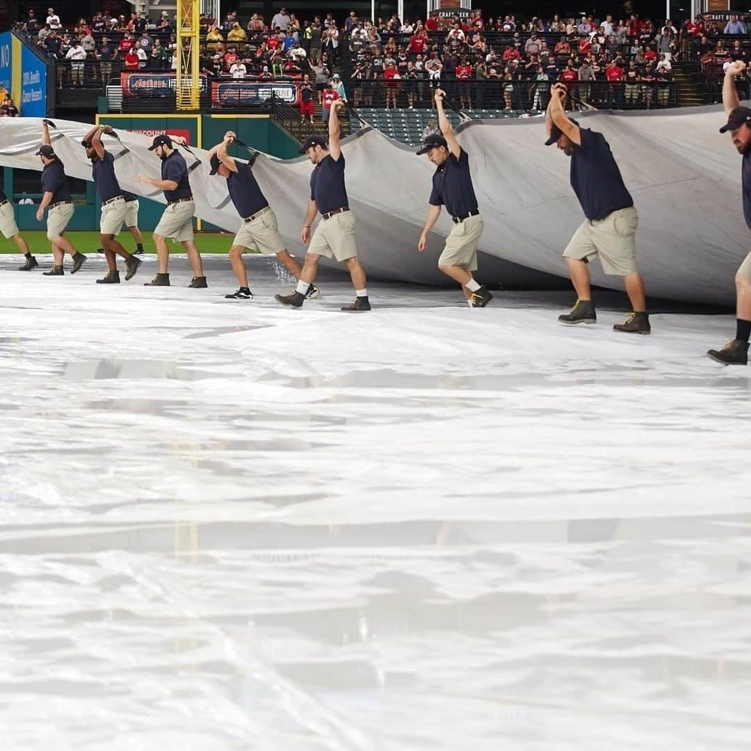 クリーブランド・インディアンスさんのインスタグラム写真 - (クリーブランド・インディアンスInstagram)「We have reached the point where we miss rain delays.」6月23日 1時27分 - cleguardians