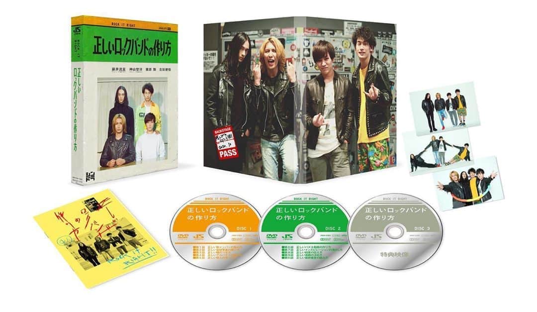 のインスタグラム：「﻿ ＼2020年10月28日 ﻿ DVD & Blu-ray BOX 発売✨／﻿ #正しいロックバンドの作り方 が何度でも楽しめる😆﻿ ﻿ #正ロクロス はその日のうちに﻿ 他店ECサイトでは翌11:00予約開始‼️﻿ 詳細は番組HPまで🕺﻿ ﻿ ⚡️悲しみの向こう側 密着ドキュメント収録﻿ ⚡️YURIKOX撮影 激レアポストカードセット﻿ ﻿ #グッズも同時発売﻿ #正ロク」